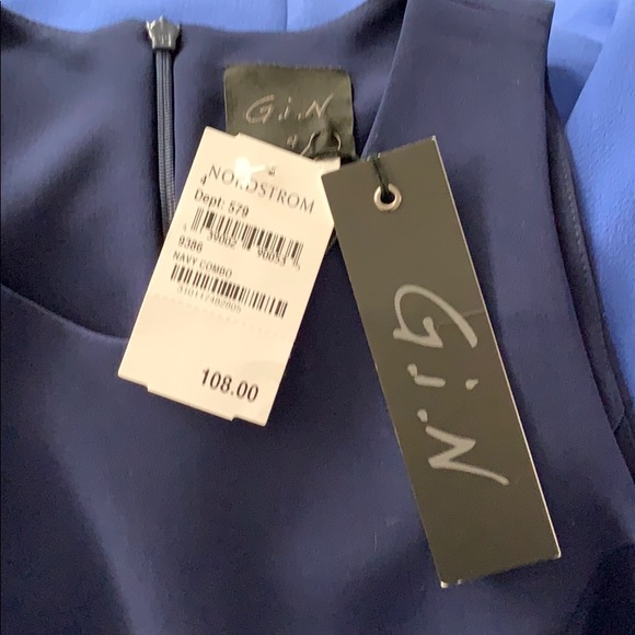 Two Toned Cocktail Dress - Picture 3 of 3